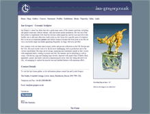 Tablet Screenshot of ian-gregory.co.uk